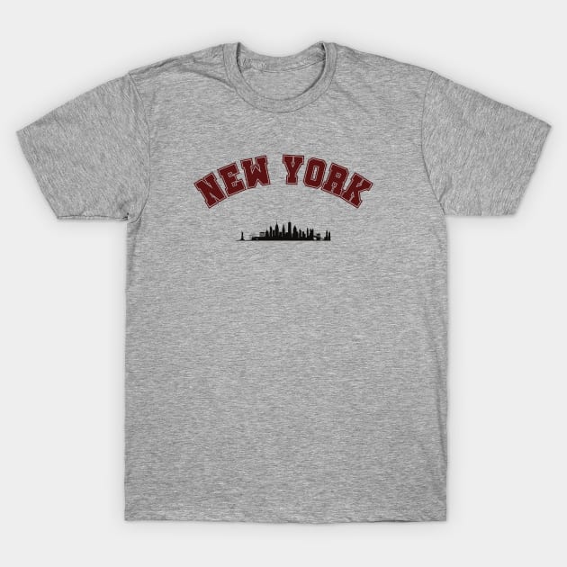 New York Skyline T-Shirt by High Altitude